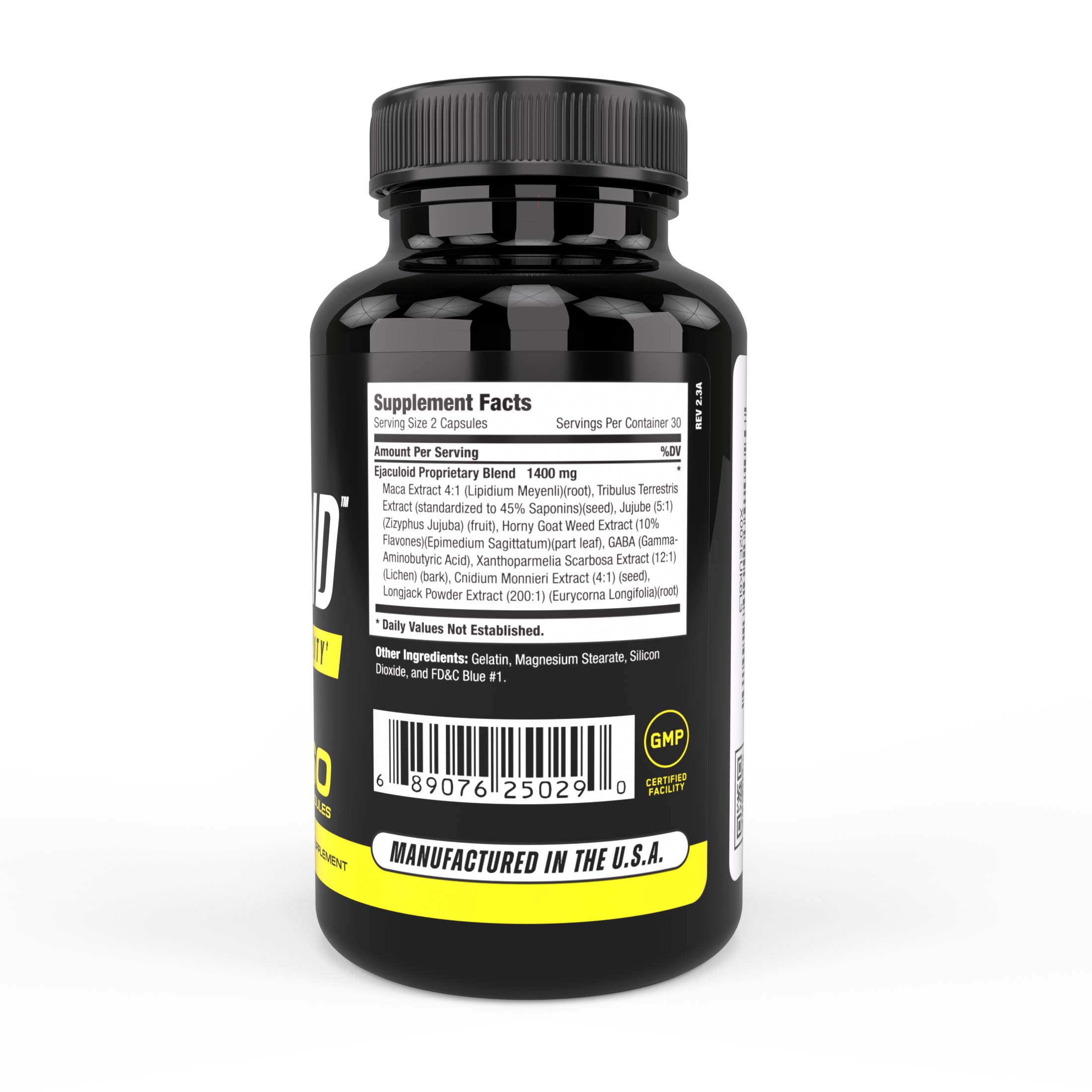 Ejaculoid supplement superior edition by Goliath Labs, formulated to enhance male performance, stamina, and vitality with advanced natural ingredients.