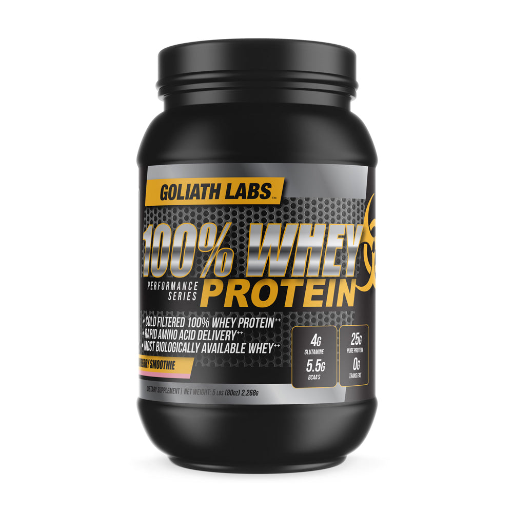 5 lbs - Goliath Labs™ 100% Whey Protein