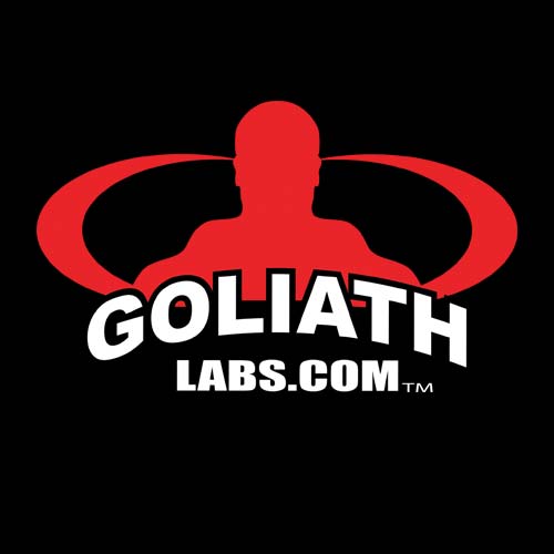 Collection of trusted Goliath Labs logos representing high-quality supplements, fitness nutrition, and brand commitment to health excellence.