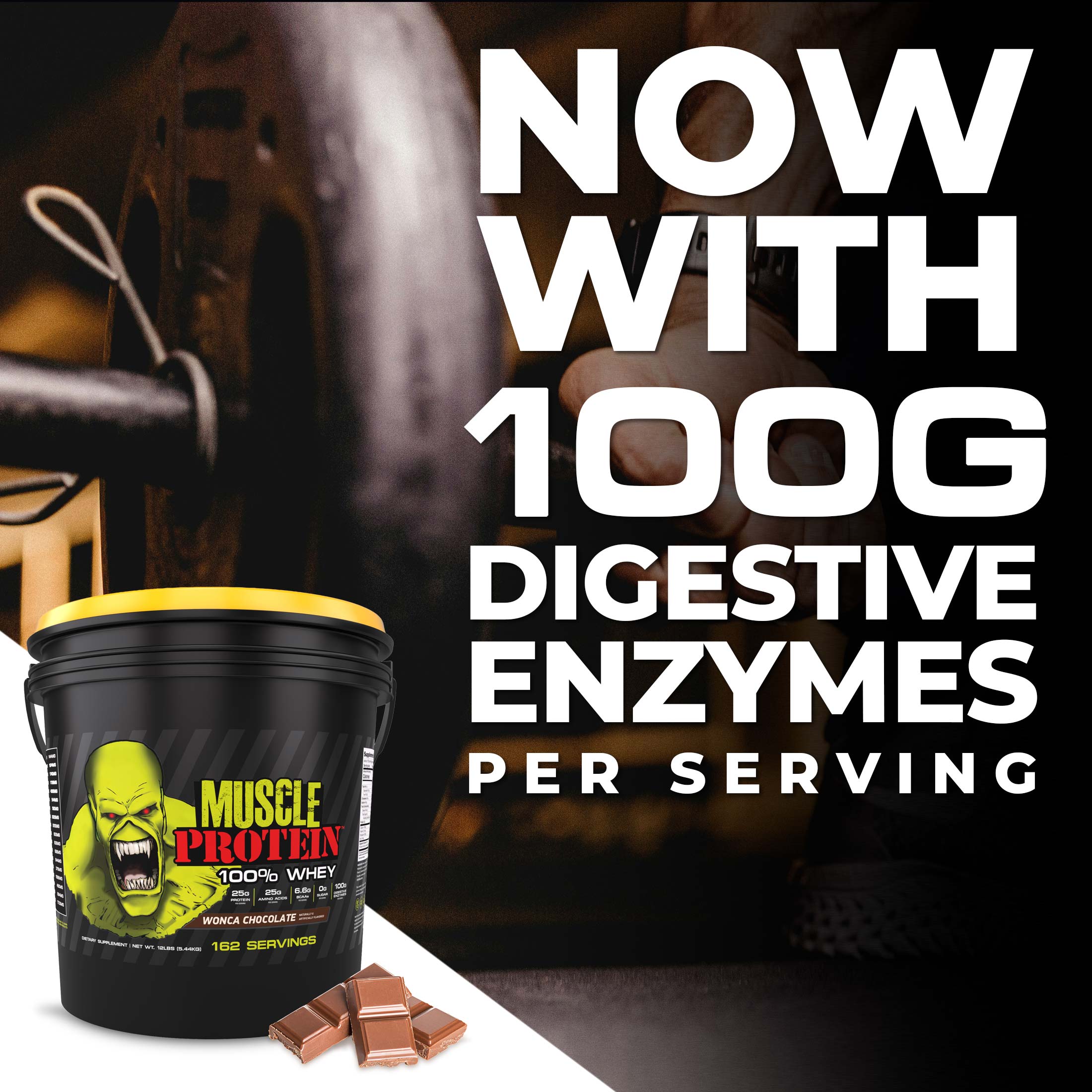 Whey Protein Powder Bucket