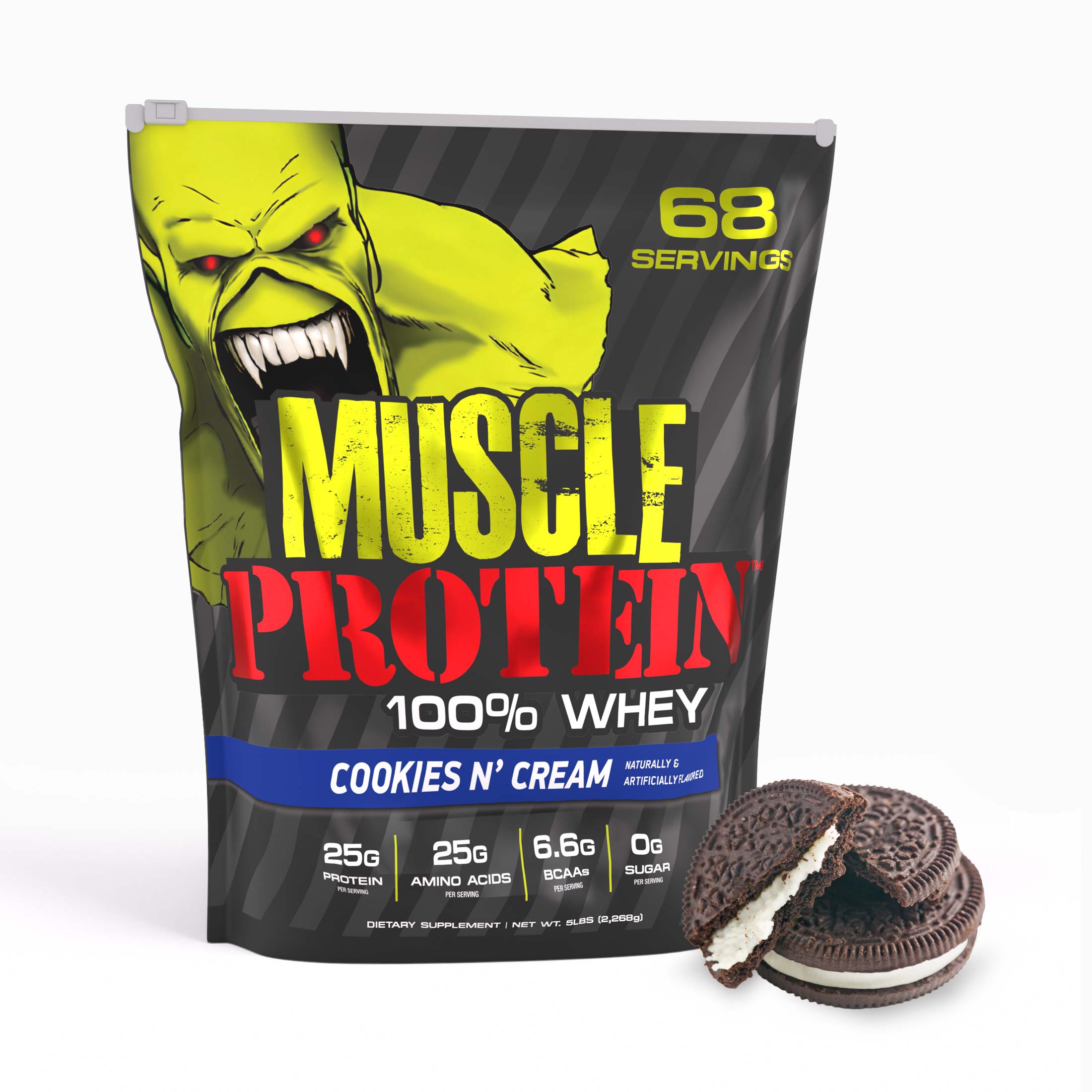 Muscle Protein & N.O. MONSTER
