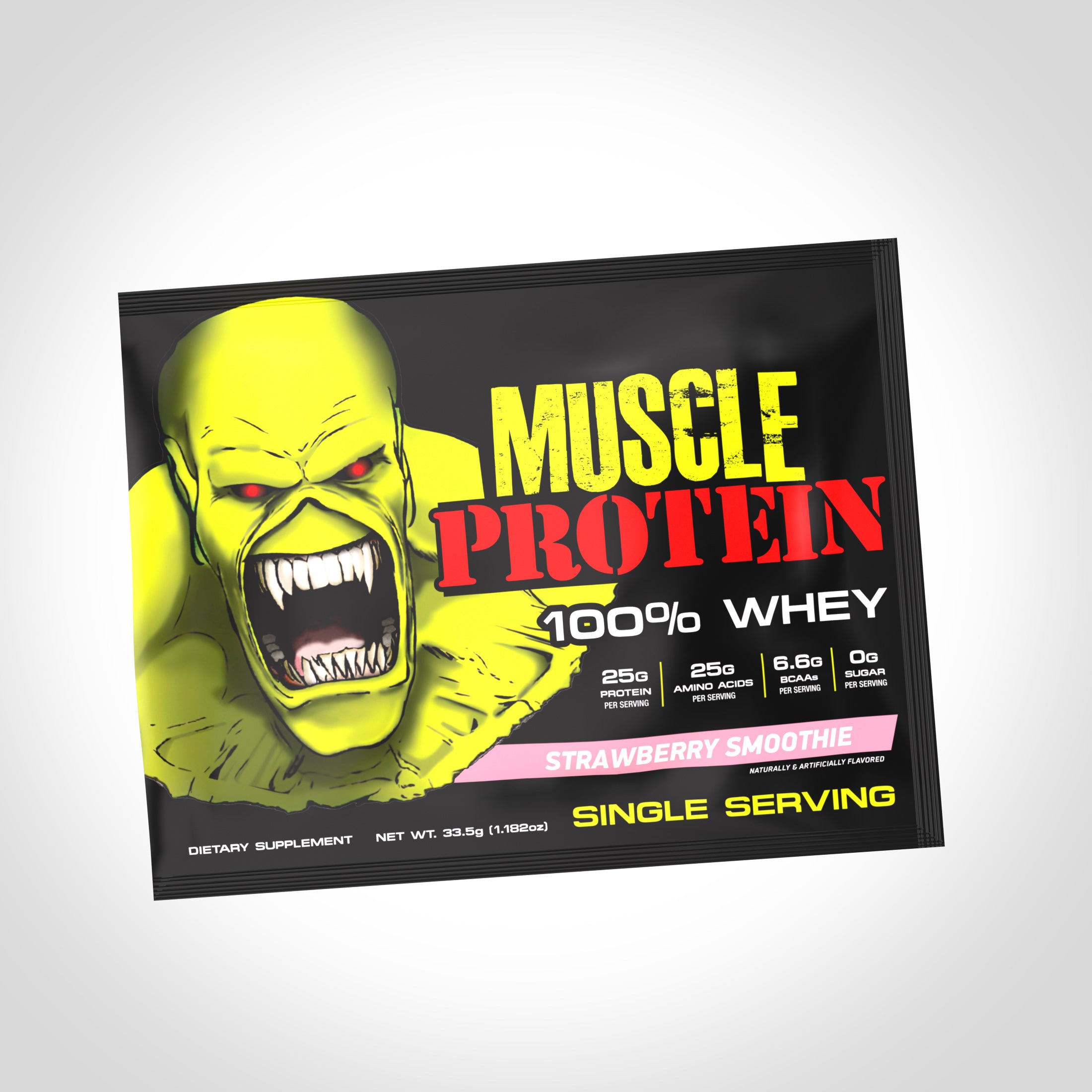 Whey Protein Powder Travel Single Serving
