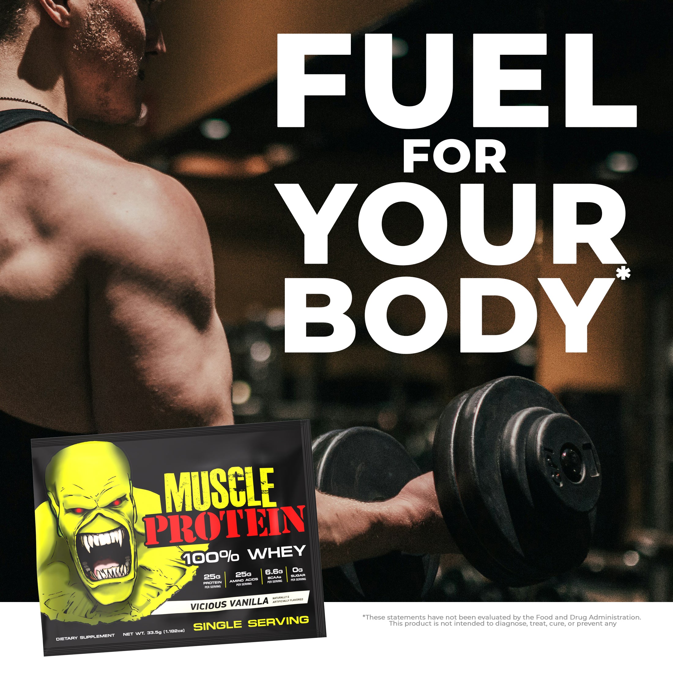 Whey Protein Powder Travel Single Serving