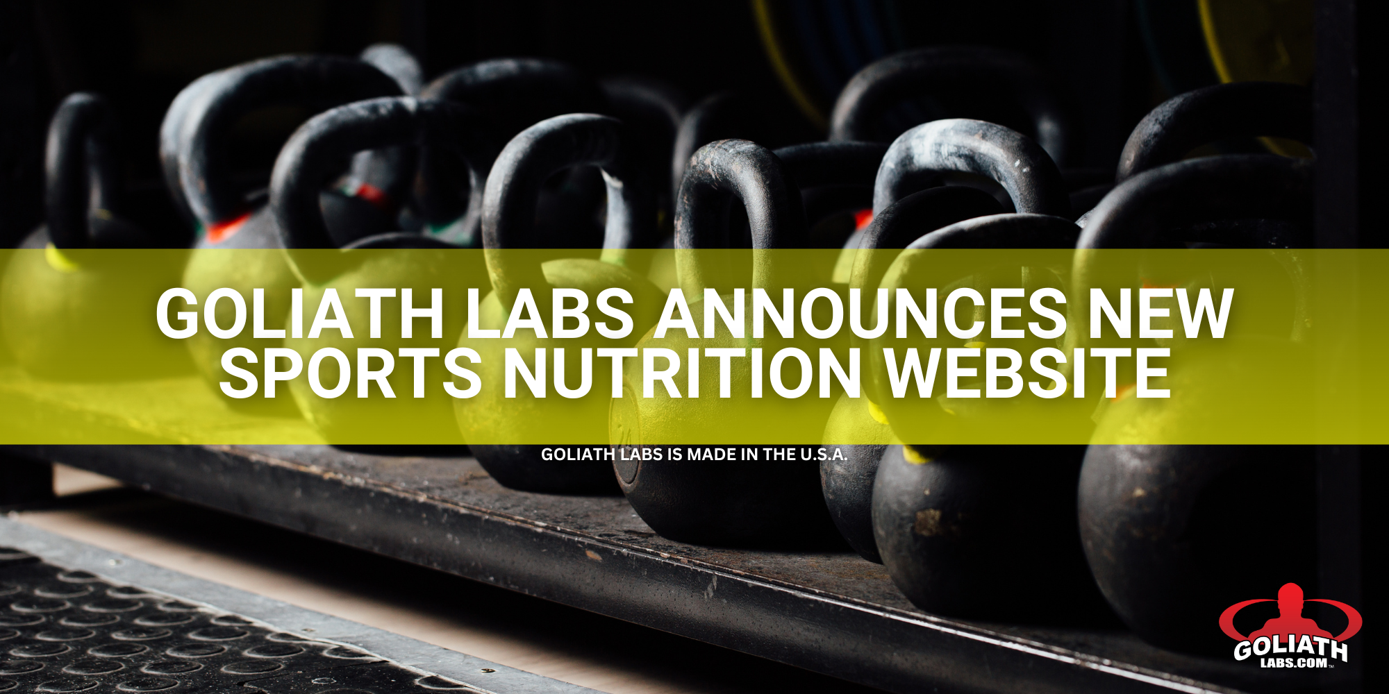 Goliath Labs Announces New Sports Nutrition Website