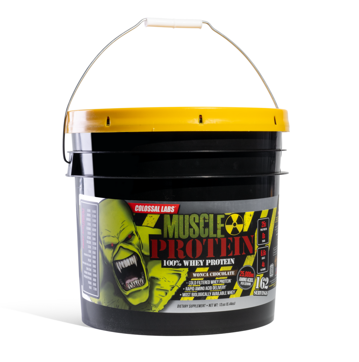Collosal Protein 12 lbs Bucket - Colossal Labs™ Muscle Protein