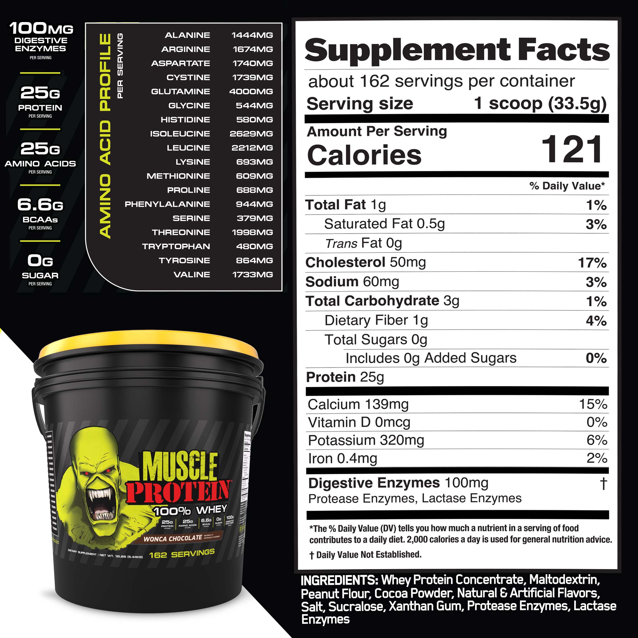 Whey Protein Powder Bucket