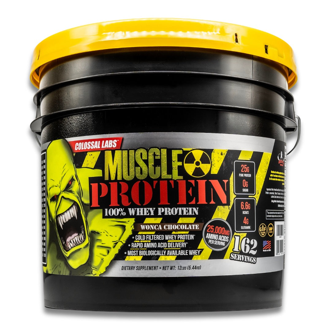 12 lbs Bucket - Colossal Labs™ Muscle Protein