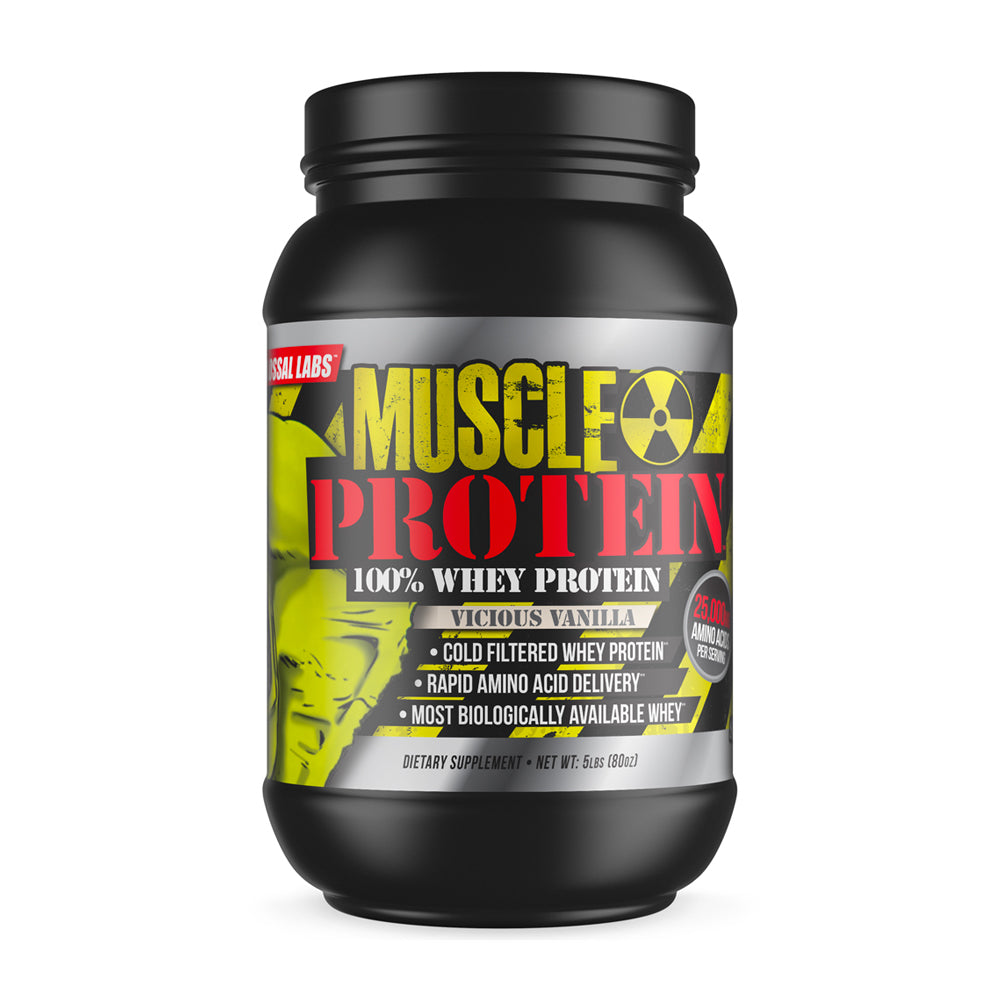5 lbs - 100% Whey Muscle Protein
